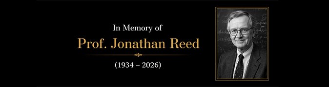 Author spotlight banner featuring Prof. Jonathan Reed